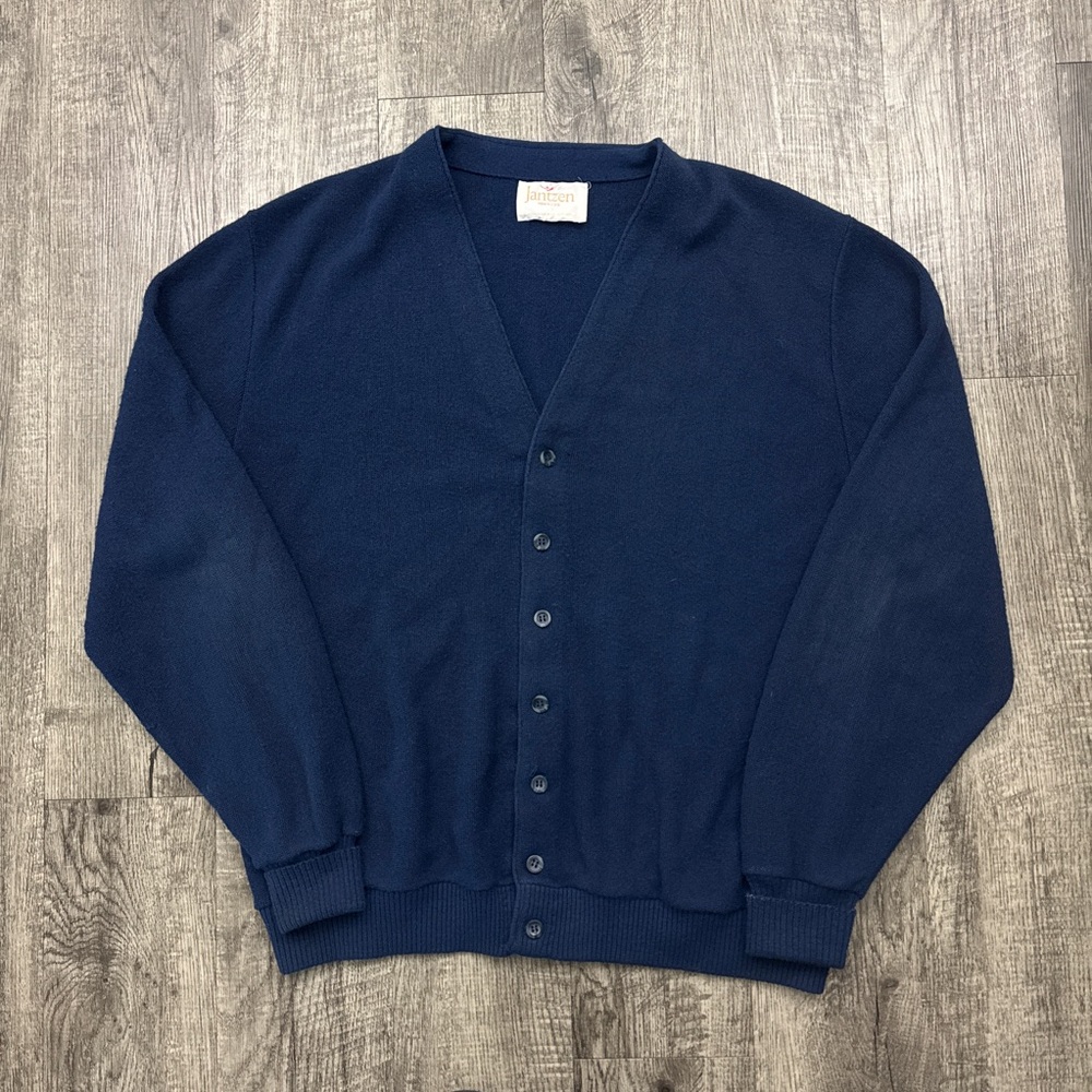 Vintage Jantzen Grandpa Knit Cardigan Sweater
